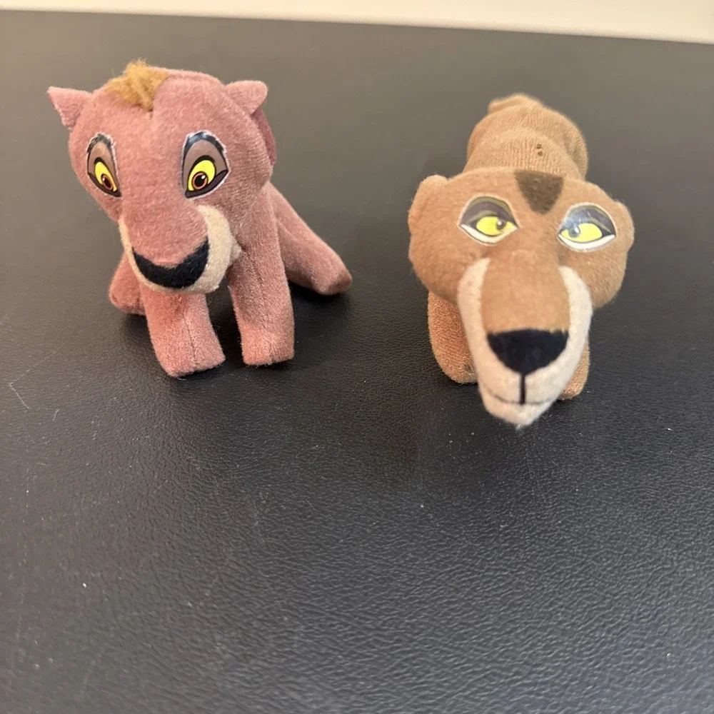 Lot of 2 VINTAGE 1998 Disney McDonald's Lion King 2 Simba's Pride